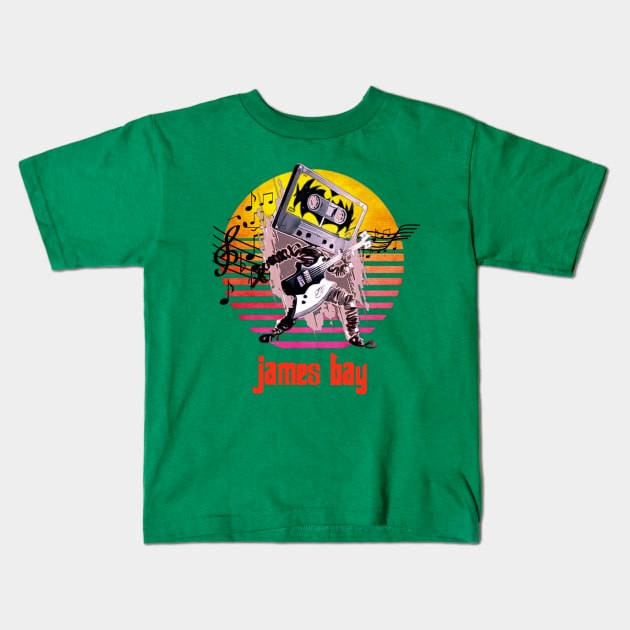 James bay vintage Kids T-Shirt by Homedesign3